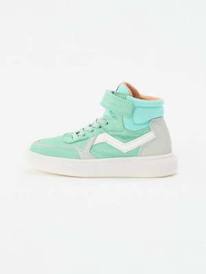 Sneakersy wysokie Bisgaard jasnozielony