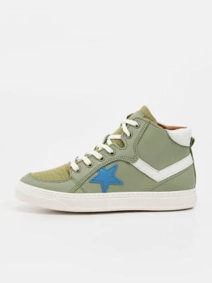 Sneakersy wysokie Bisgaard zielony