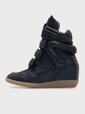 Sneakersy wysokie Bronx czarny