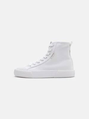 Sneakersy wysokie Calvin Klein biały