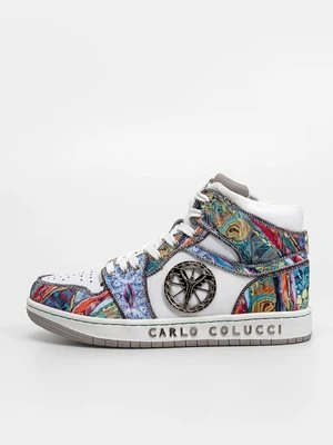 Sneakersy wysokie carlo colucci