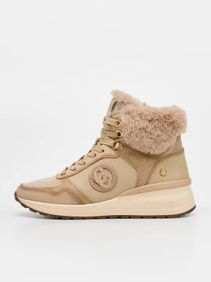 Sneakersy wysokie Carmela beżowy