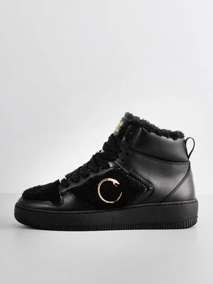 Sneakersy wysokie Cavalli Class czarny