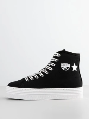 Sneakersy wysokie Chiara Ferragni czarny