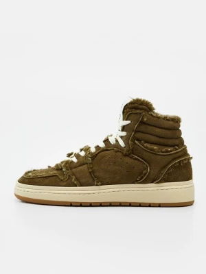 Sneakersy wysokie Closed zielony