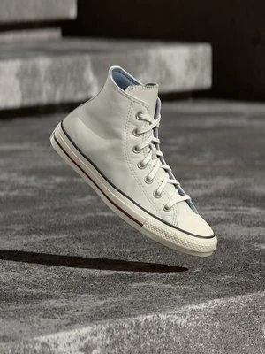 Sneakersy wysokie Converse mleczny