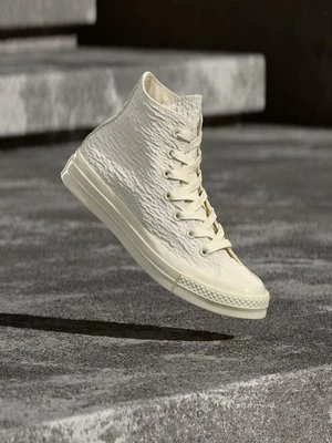 Sneakersy wysokie Converse mleczny