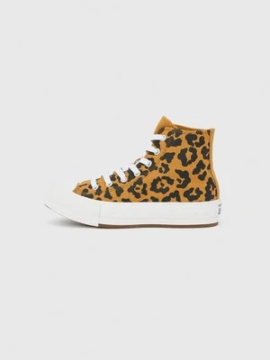Sneakersy wysokie Converse musztardowy