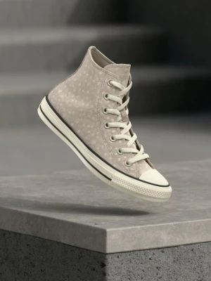 Sneakersy wysokie Converse beżowy
