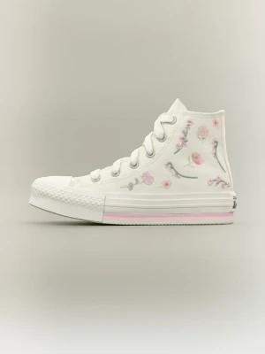 Sneakersy wysokie Converse biały