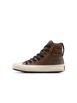 Sneakersy wysokie Converse brązowy
