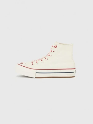 Sneakersy wysokie Converse czerwony