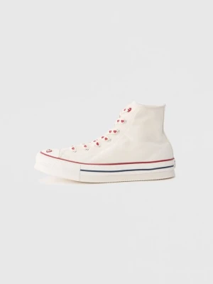 Sneakersy wysokie Converse czerwony
