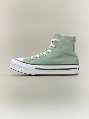 Sneakersy wysokie Converse jasnozielony