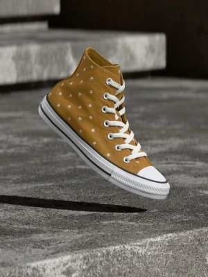 Sneakersy wysokie Converse jasny brąz