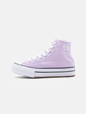 Sneakersy wysokie Converse liliowy