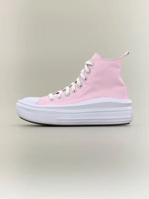 Sneakersy wysokie Converse liliowy