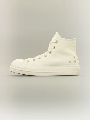 Sneakersy wysokie Converse mleczny