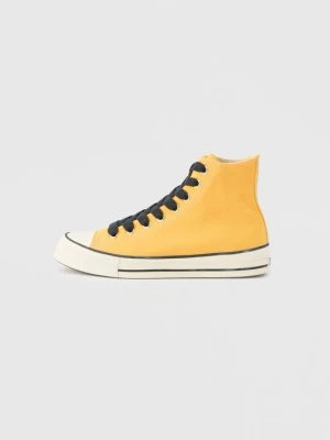 Sneakersy wysokie Converse żółty