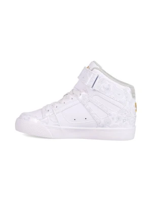 Sneakersy wysokie DC Shoes biały