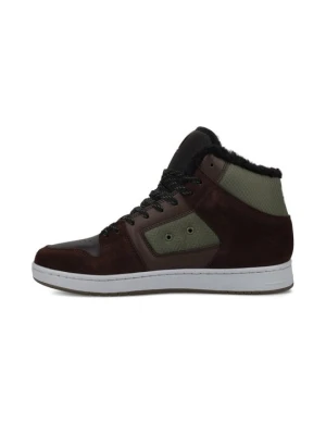 Sneakersy wysokie DC Shoes brązowy