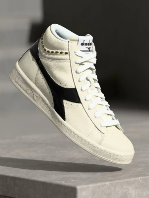 Sneakersy wysokie Diadora biały