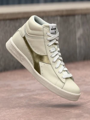 Sneakersy wysokie Diadora biały