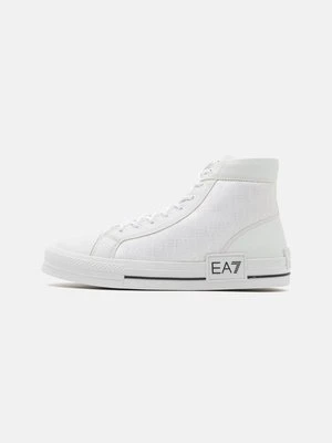 Sneakersy wysokie EA7 Emporio Armani biały