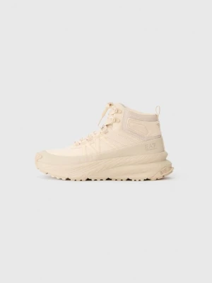 Sneakersy wysokie EA7 Emporio Armani piaskowy