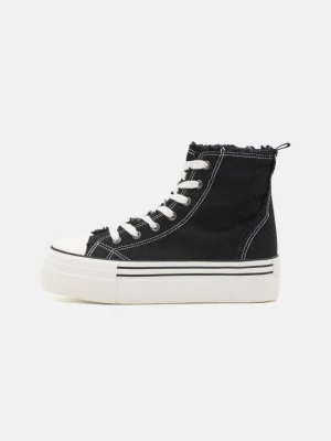 Sneakersy wysokie Even&Odd By Zalando czarny