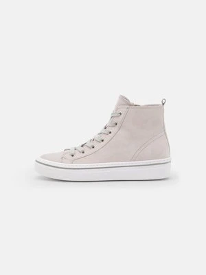 Sneakersy wysokie Gabor metaliczny szary