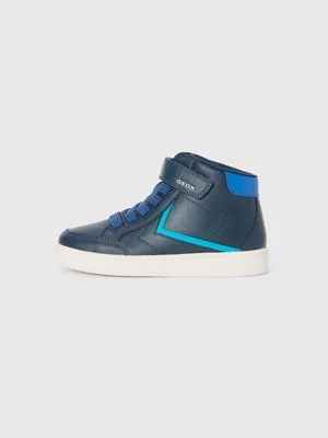 Sneakersy wysokie Geox granatowy