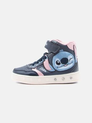 Sneakersy wysokie Geox granatowy