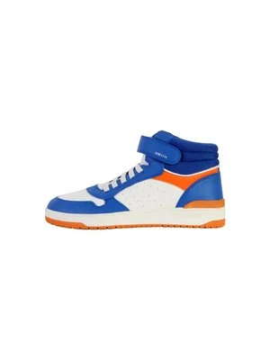 Sneakersy wysokie Geox błękit królewski