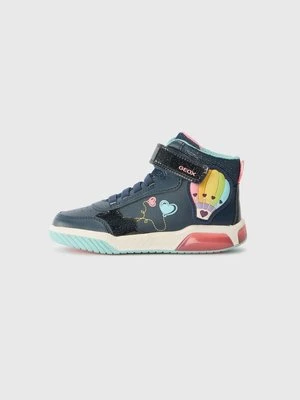 Sneakersy wysokie Geox granatowy