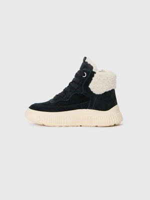 Sneakersy wysokie Geox czarny