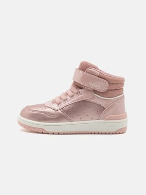 Sneakersy wysokie Geox jasnoróżowy