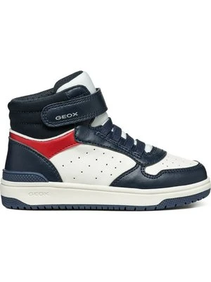 Sneakersy wysokie Geox granatowy