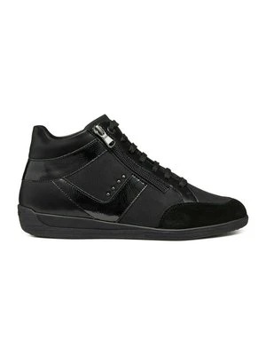 Sneakersy wysokie Geox czarny