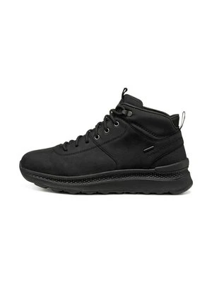 Sneakersy wysokie Geox czarny melanż