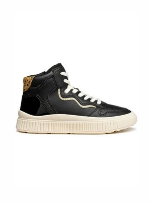 Sneakersy wysokie Geox czarny