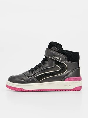 Sneakersy wysokie Geox ciemnoszary