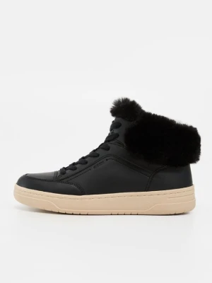 Sneakersy wysokie Geox czarny