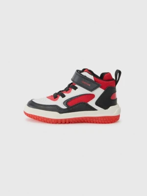 Sneakersy wysokie Geox czerwony