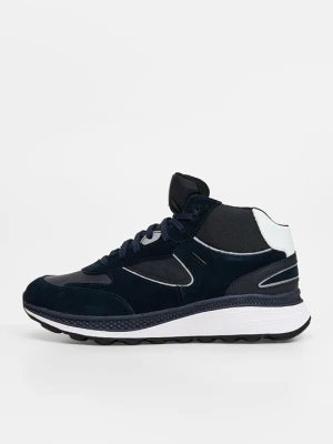 Sneakersy wysokie Geox niebieski