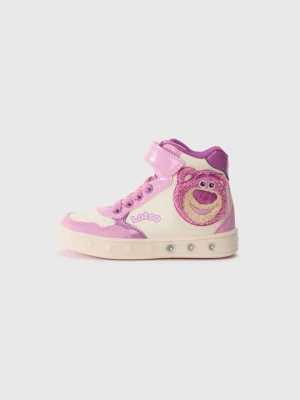 Sneakersy wysokie Geox różowy
