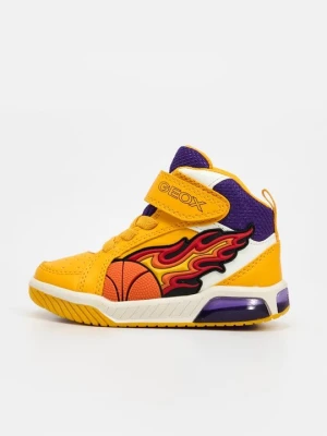 Sneakersy wysokie Geox żółty