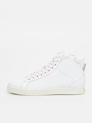 Sneakersy wysokie Jimmy Choo biały