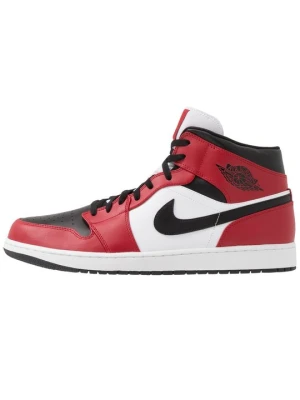 Sneakersy wysokie Jordan czerwony