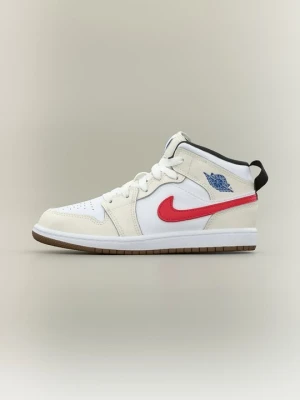 Sneakersy wysokie Jordan mleczny